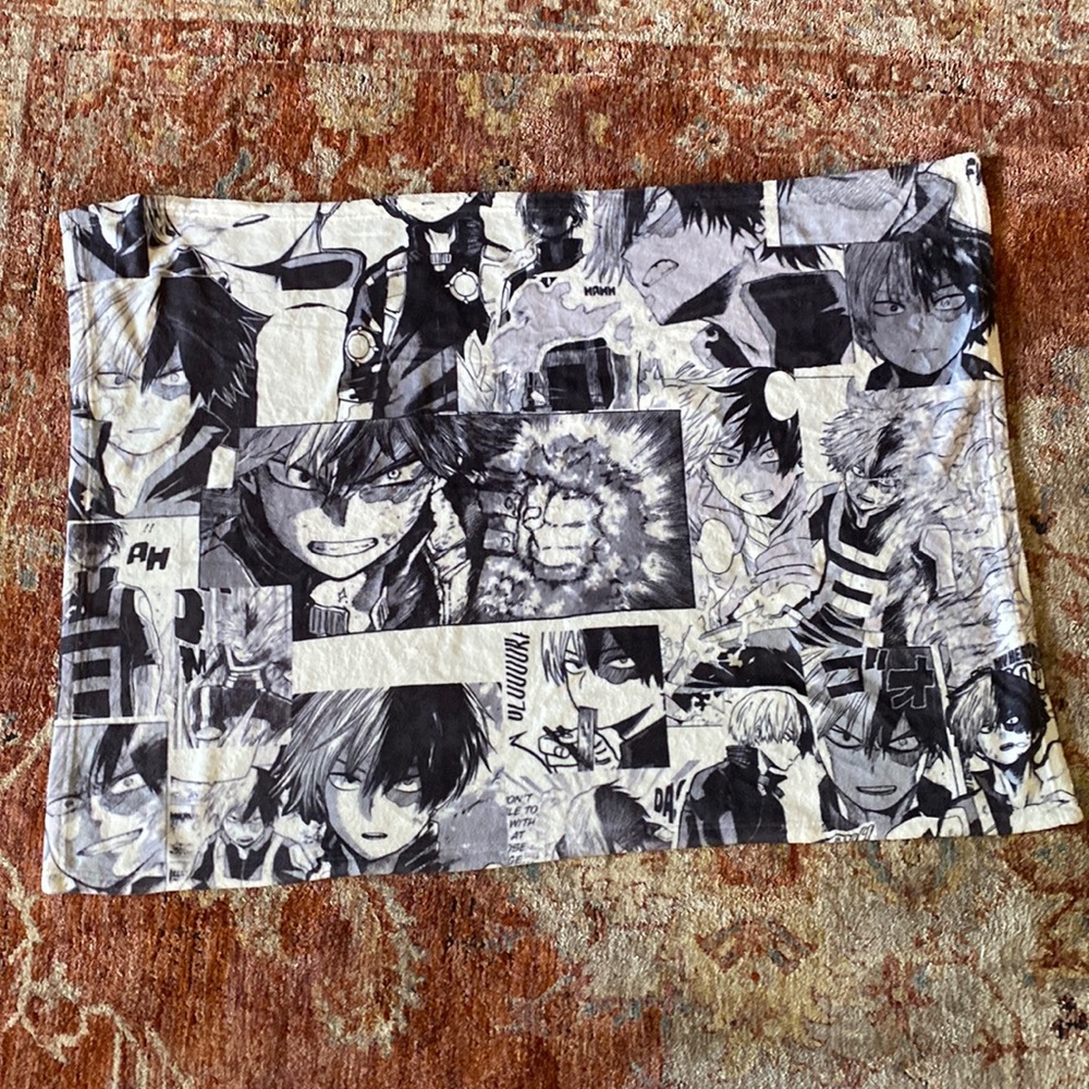 my hero academia blanket